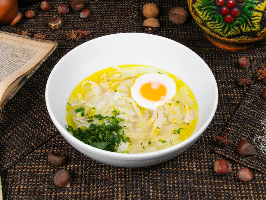 Куриная лапша