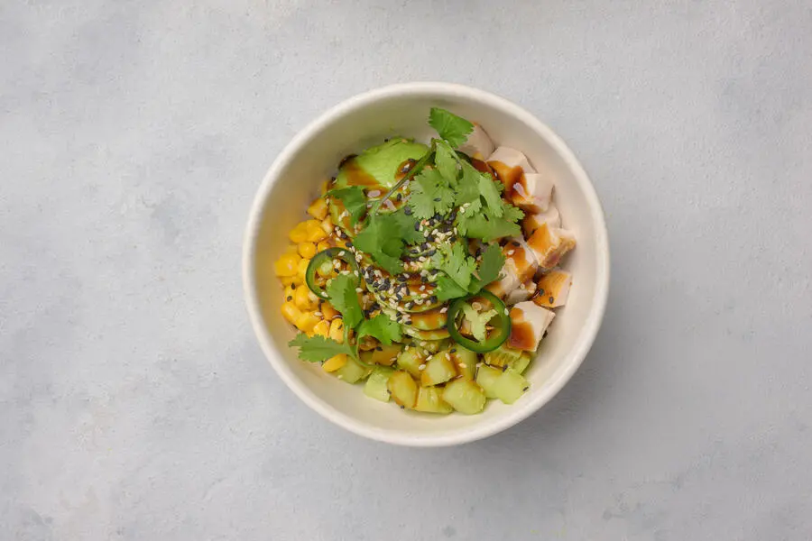 Поке с курицей