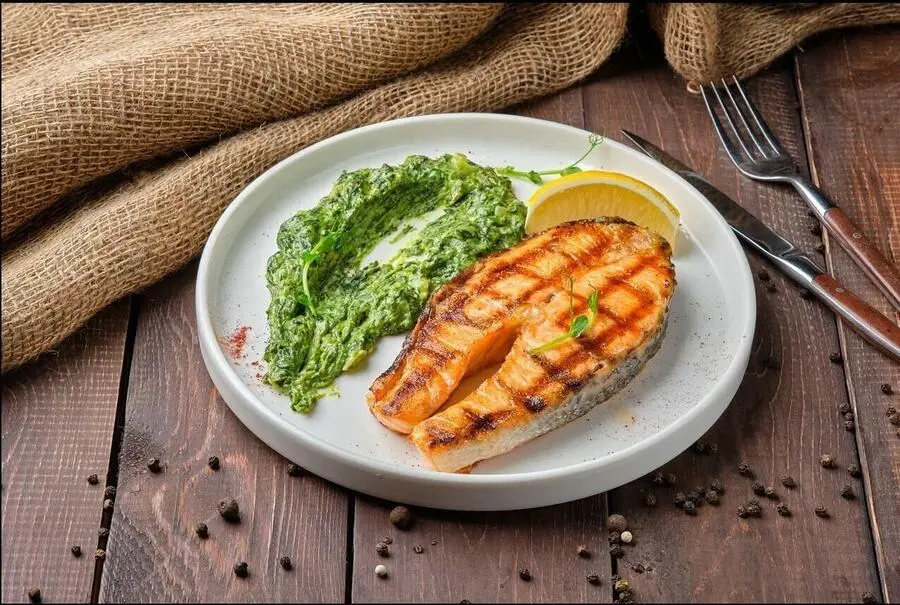 Стейк из семги