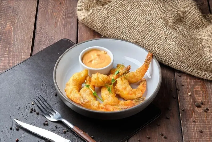 Креветки Темпура 