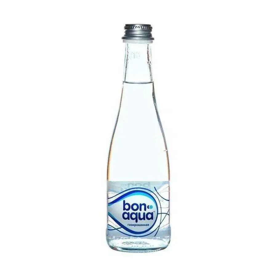 БонАква газ (стекло) 0,33л
