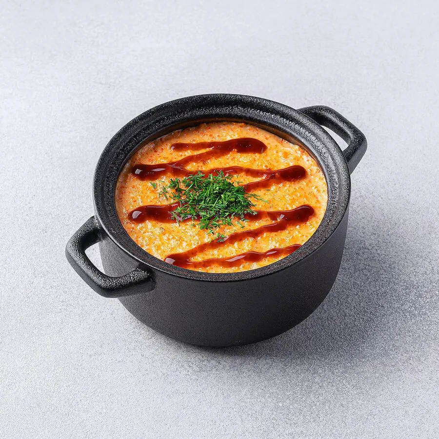 Спешл с лососем и креветками