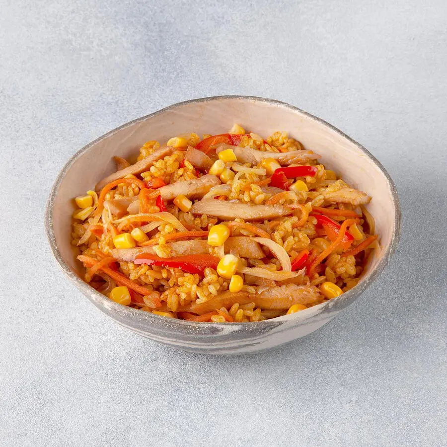 Wok карри с рисом