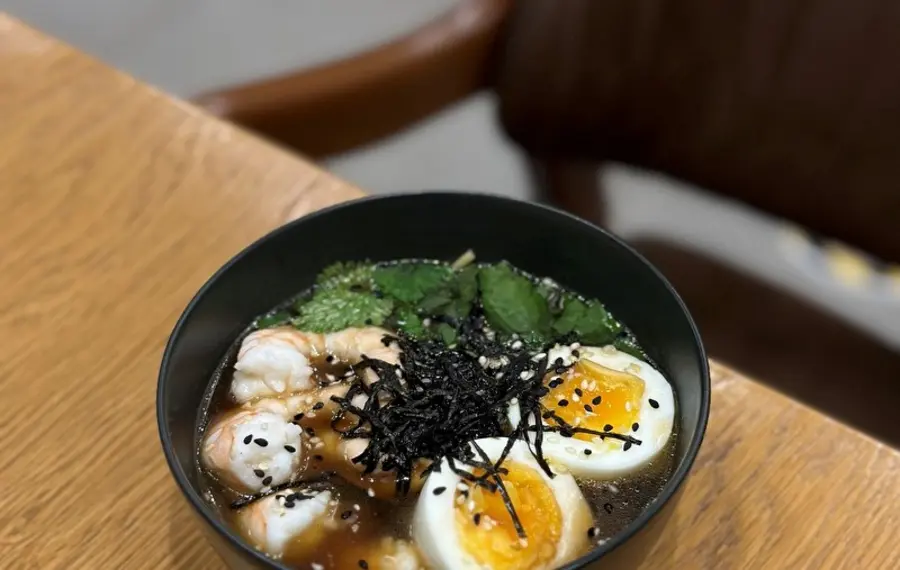 Суп "Рамэн" с креветками