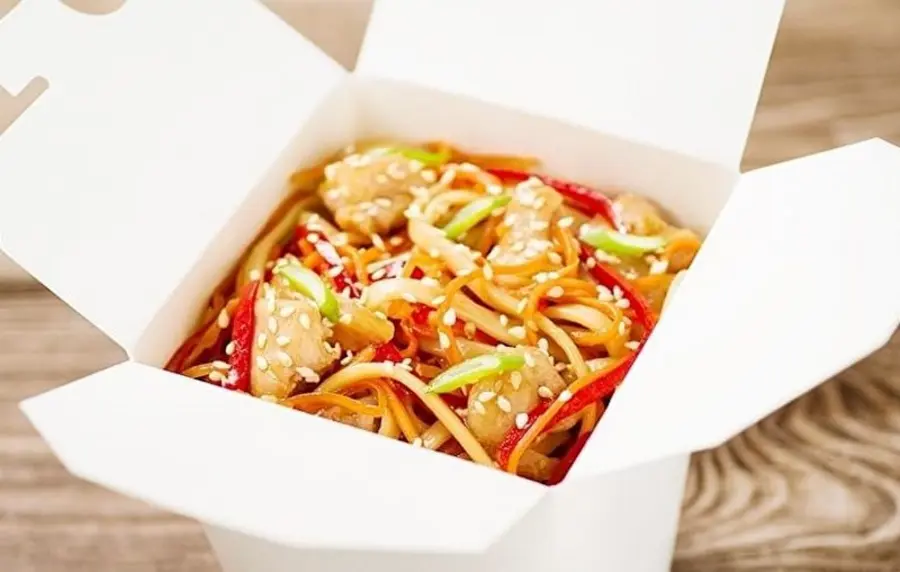 Лапша "Удон" с курицей