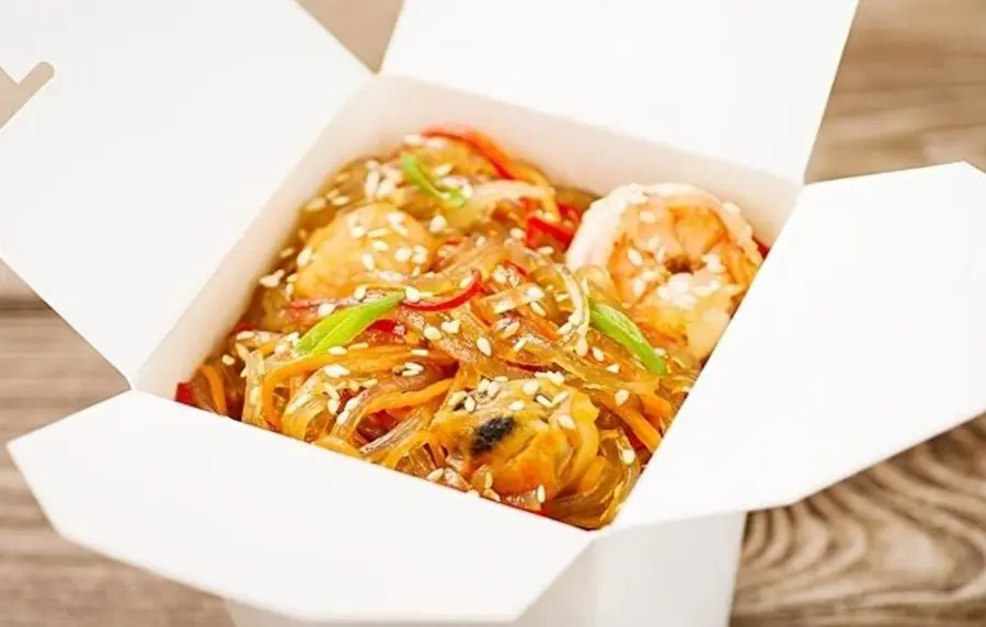 Лапша "Удон" с морепродуктами