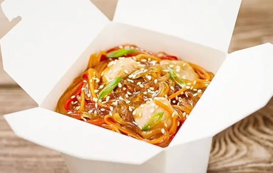 Лапша "Харусамэ" с курицей