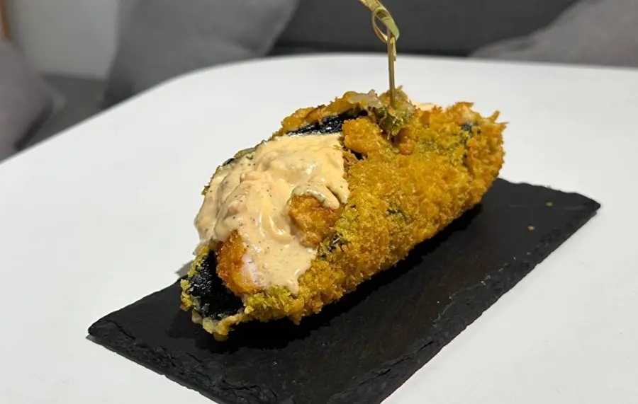 Тако с креветками