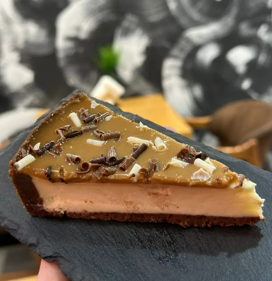 Десерт "Чизкейк Карамельный "