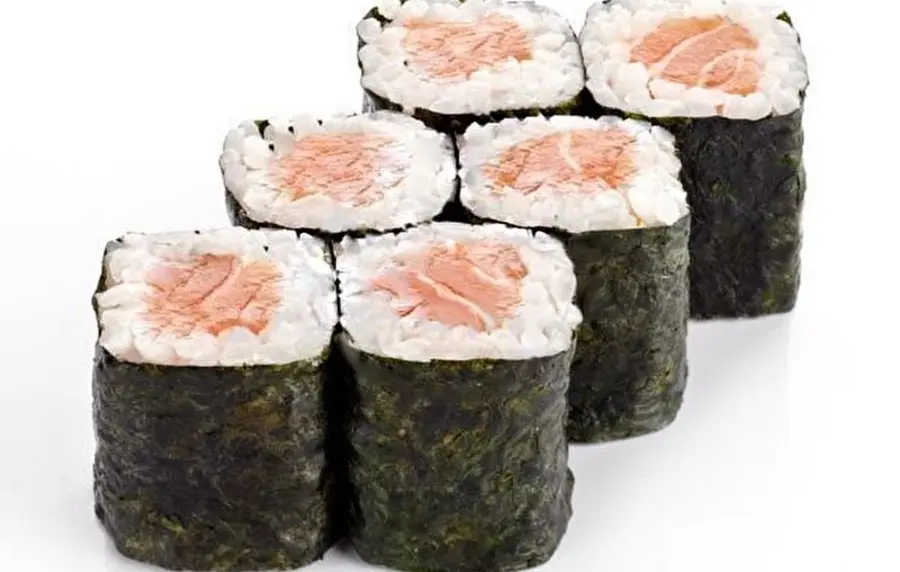 Ролл с лососем