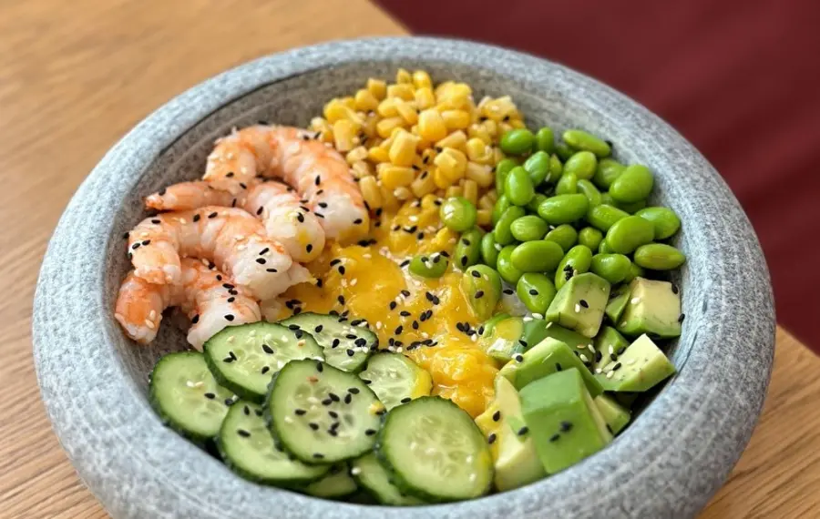 Поке с креветкой