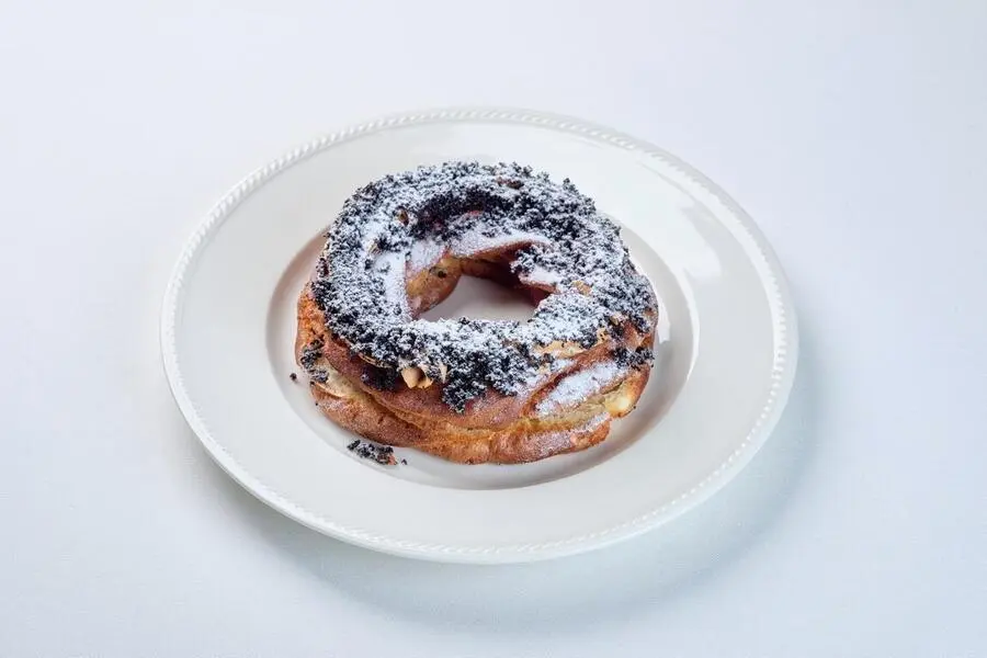 Маковое кольцо с вареной сгущенкой