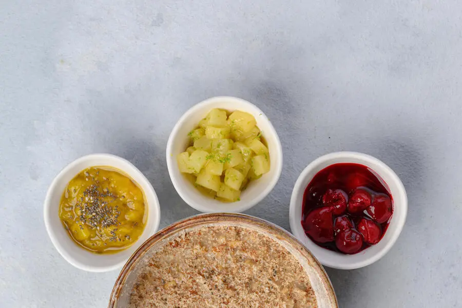 Овсяная каша на березовом соке с орехом пекан