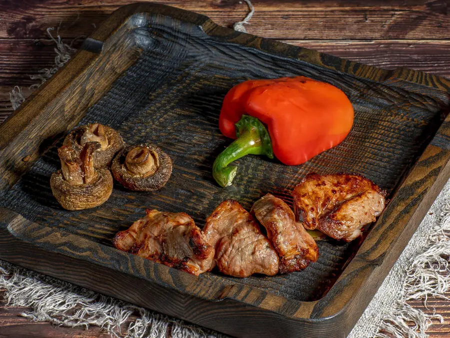 Шашлык из мякоти свинины