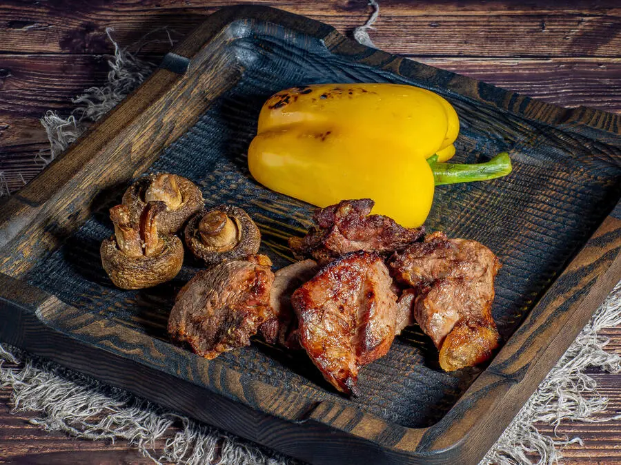 Шашлык из мякоти телятины