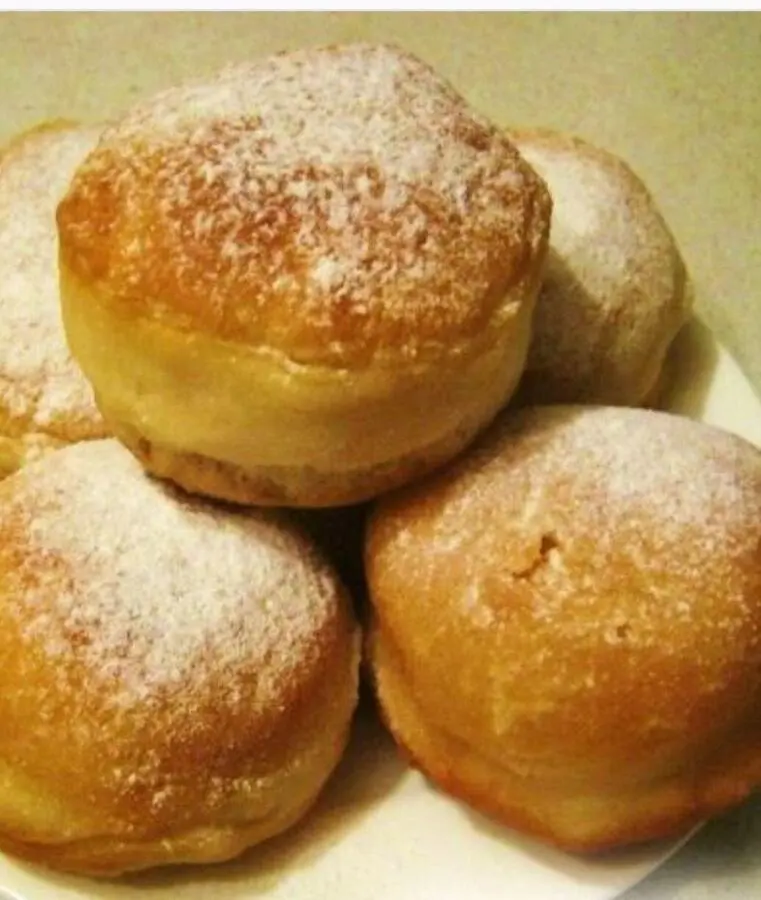 Пончики с вар.  сгущенкой