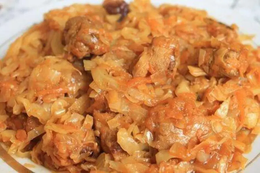Бигус из свежей капусты с КУРОЧКОЙ 