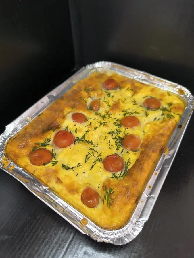 Запеканка с рыбкой (пангасиус) 1кг.