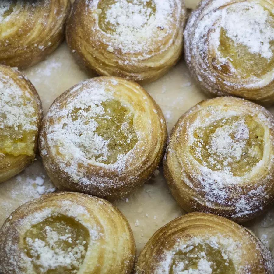 Булочка лимонная