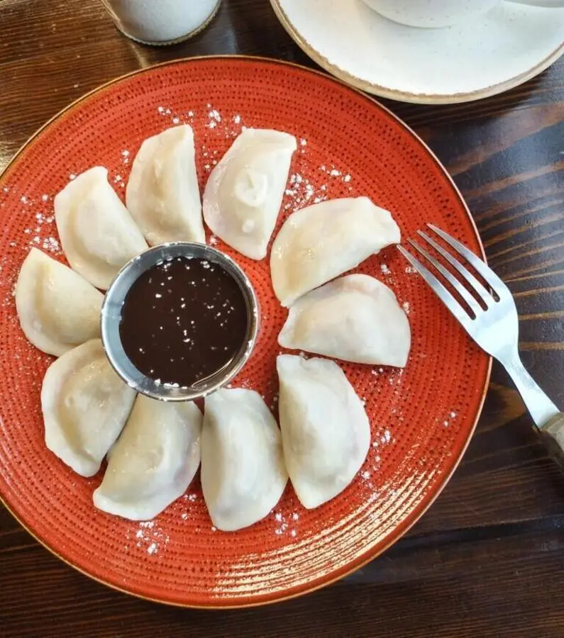 Вареники с вишней