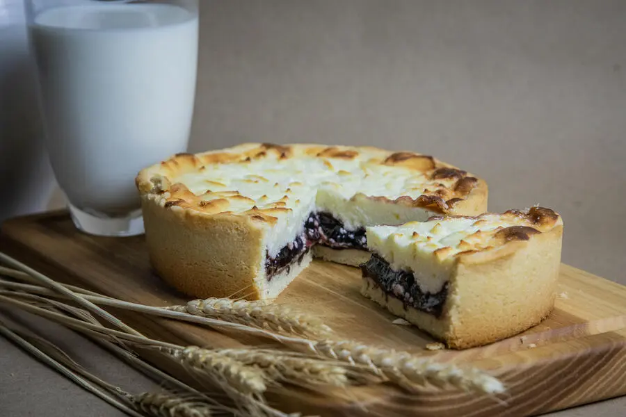 Чизкейк твор.с чёрной смородиной 730гр