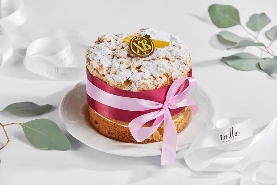 Кулич с кремом