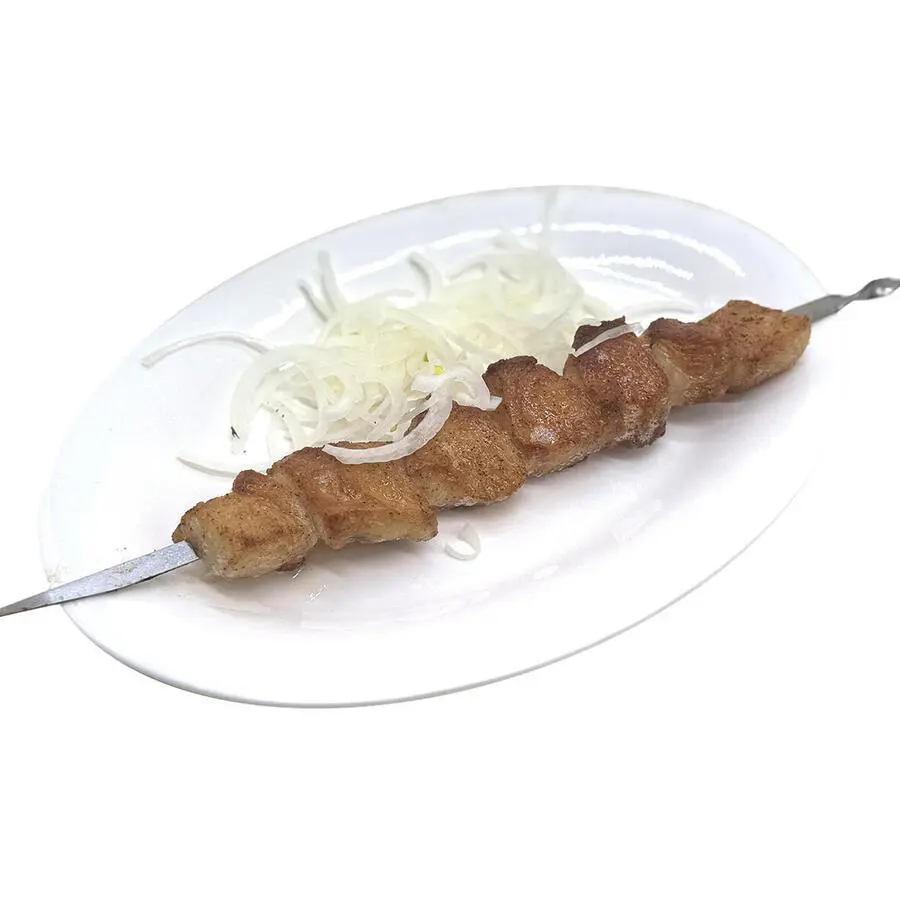 Шашлык из бараньего курдюка