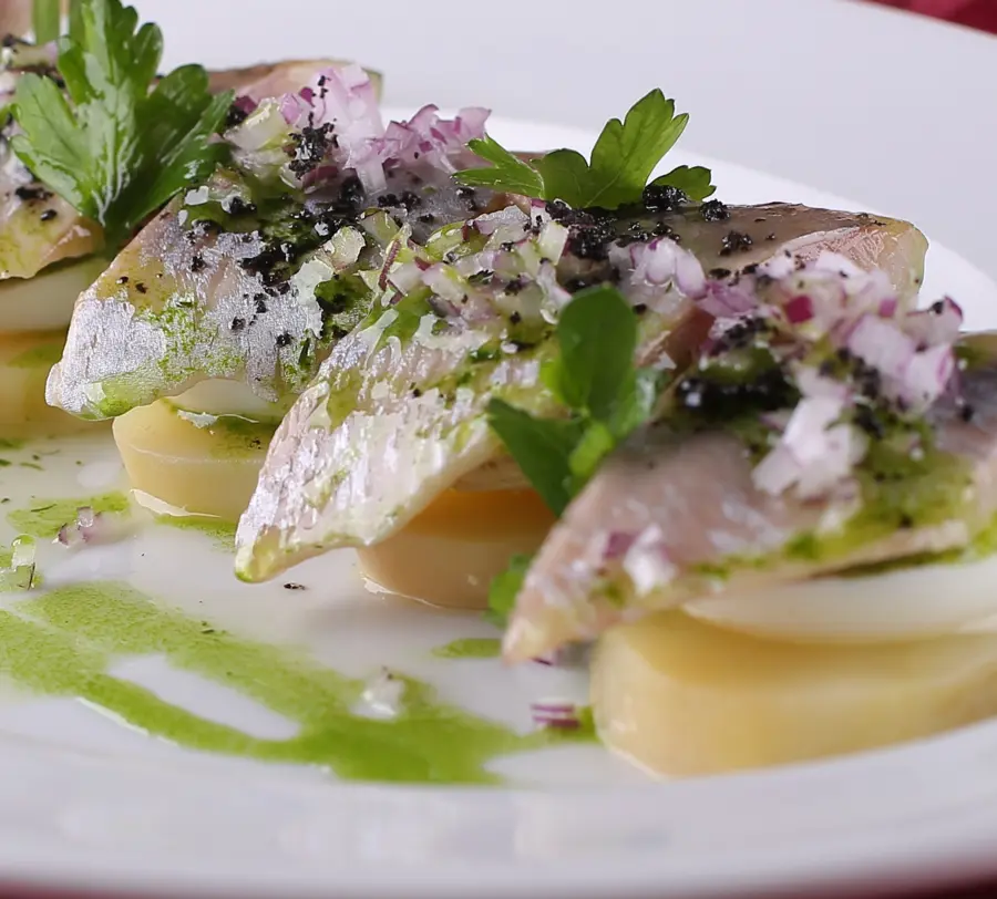 Сельдь с/с с картофелем