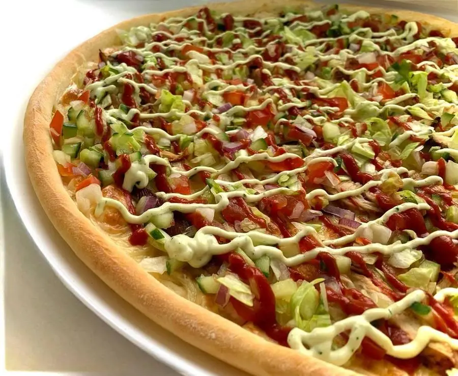 Пицца Курочка с овощами 30 см