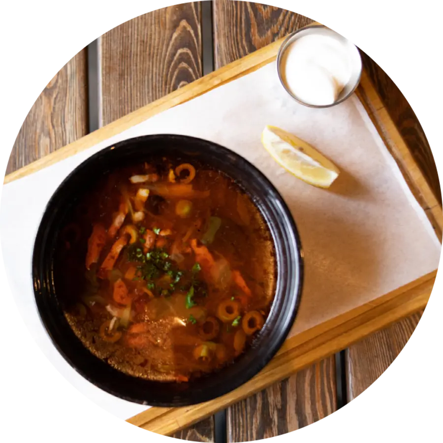 Солянка мясная
