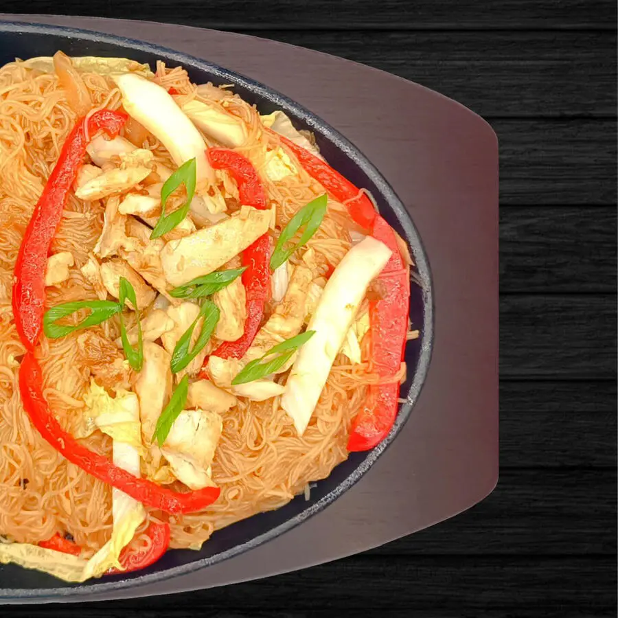 Фунчоза с курицей