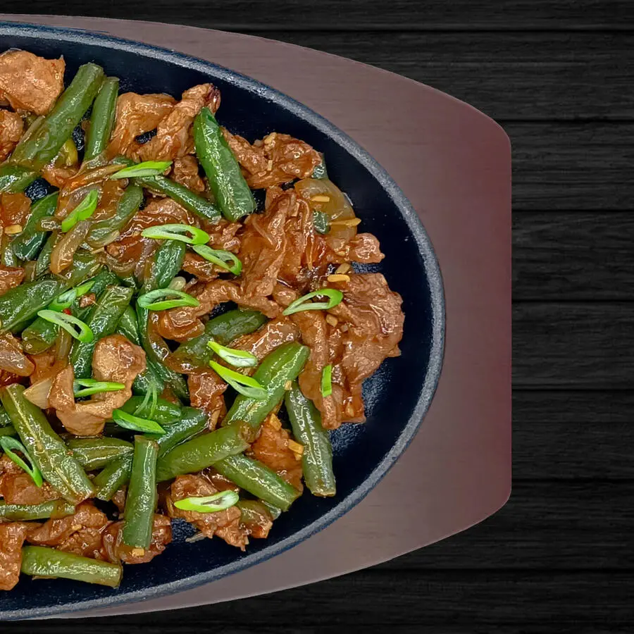 Говядина со стручковой фасолью