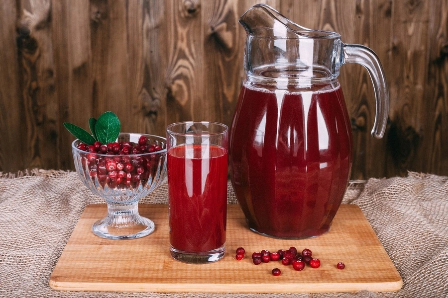 Морс из клюквы 1,5 л