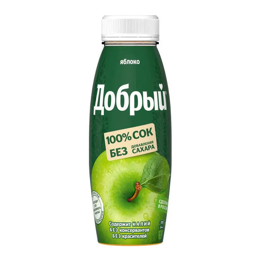 Сок яблочный добрый 