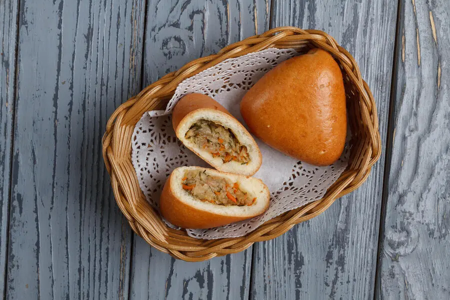 Пирожки с капустой
