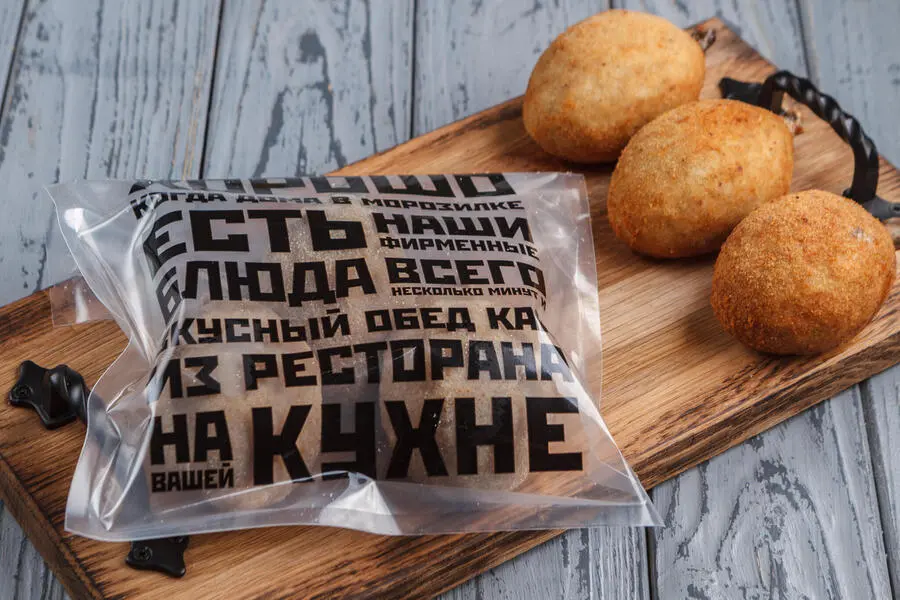 Замороженные котлеты по-киевски (маленькая упаковка)