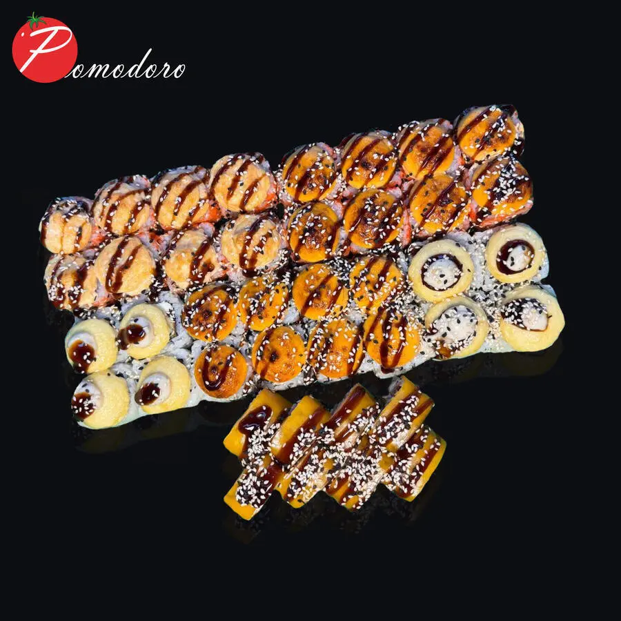 Запеченный сет 40 шт 1550 грамм