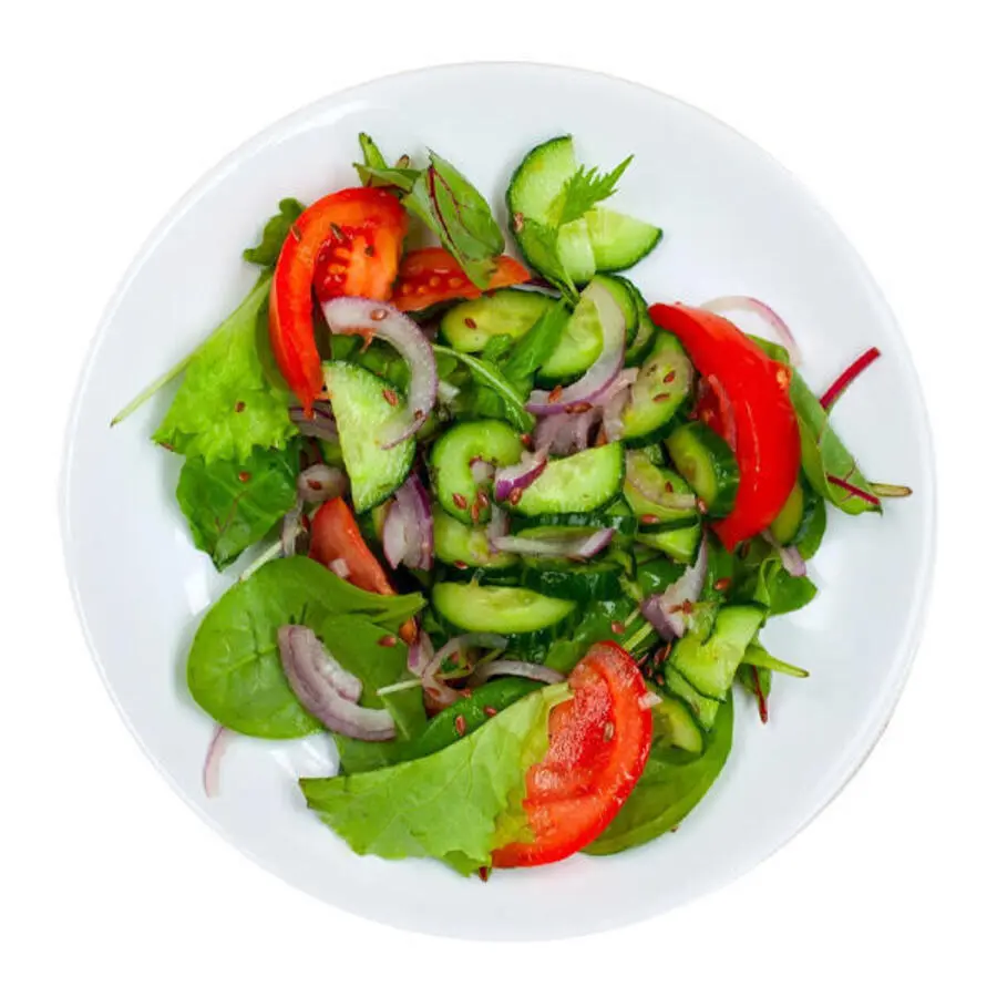 Овощной салат с маслом