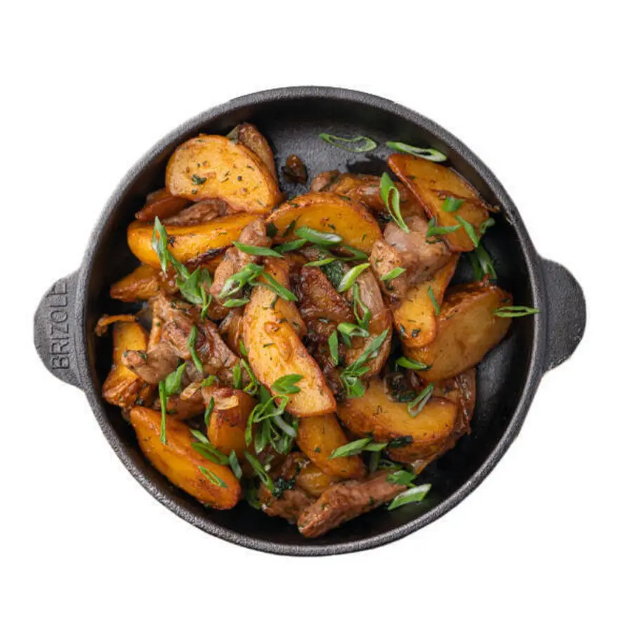 Сковородка со свининой и картофелем