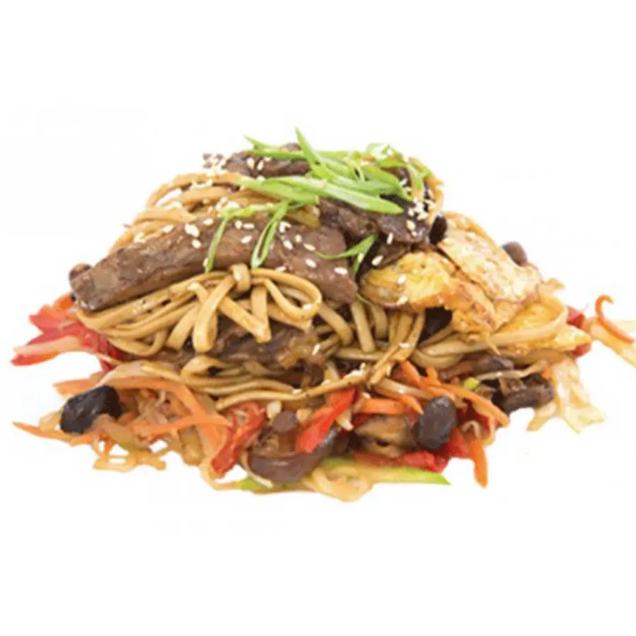 Лапша удон c телятиной