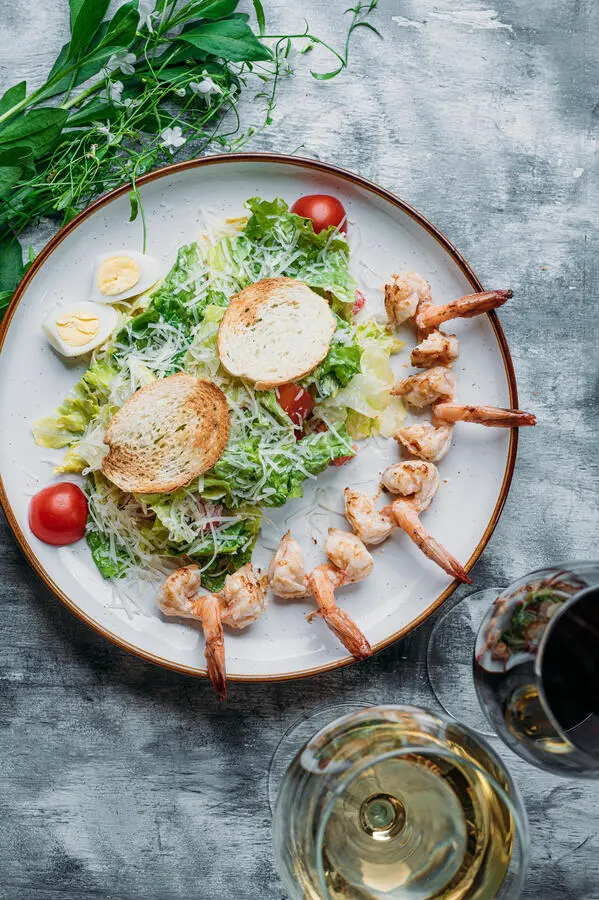 Цезарь с креветкой