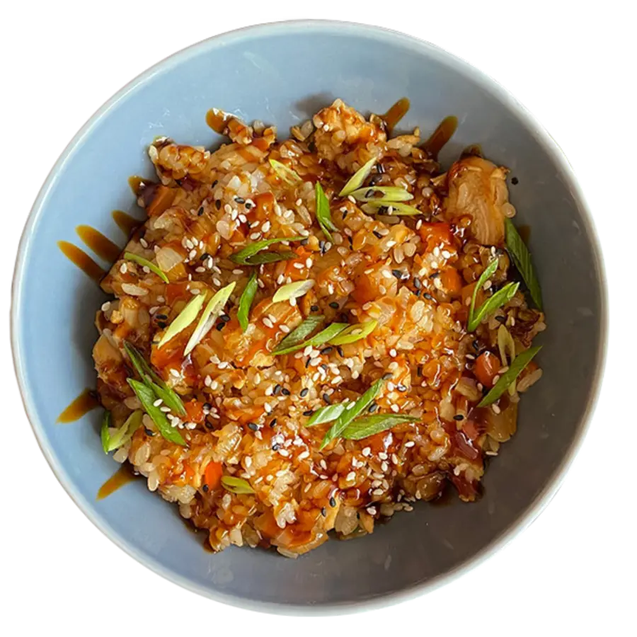 Рис с курицей