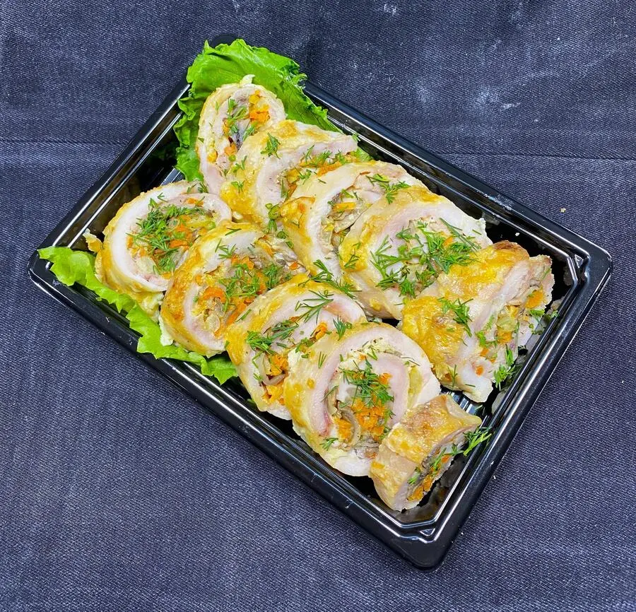 Рулет куриный с грибами L