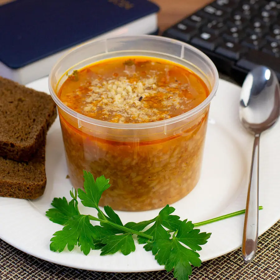 Харчо овощное с грецким орехом