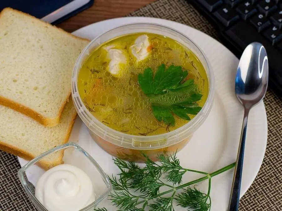 Куриные щи с рисом