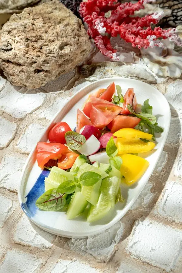 Овощная тарелка