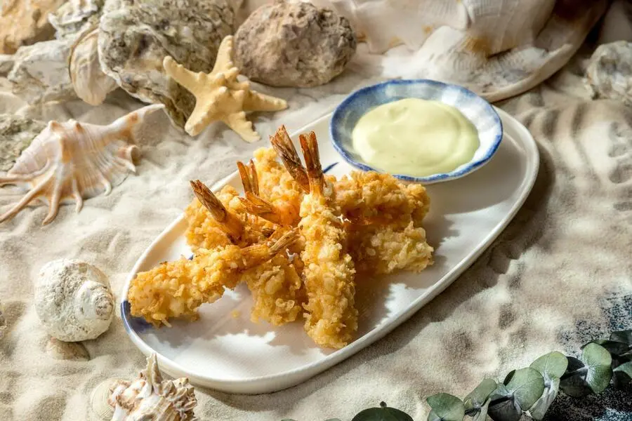 Креветки в темпуре