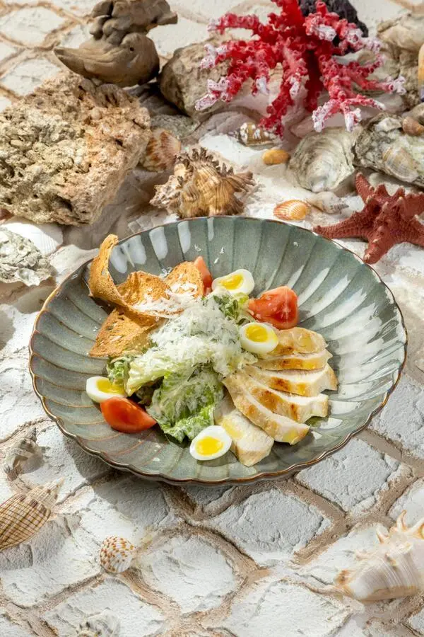 Цезарь с курицей