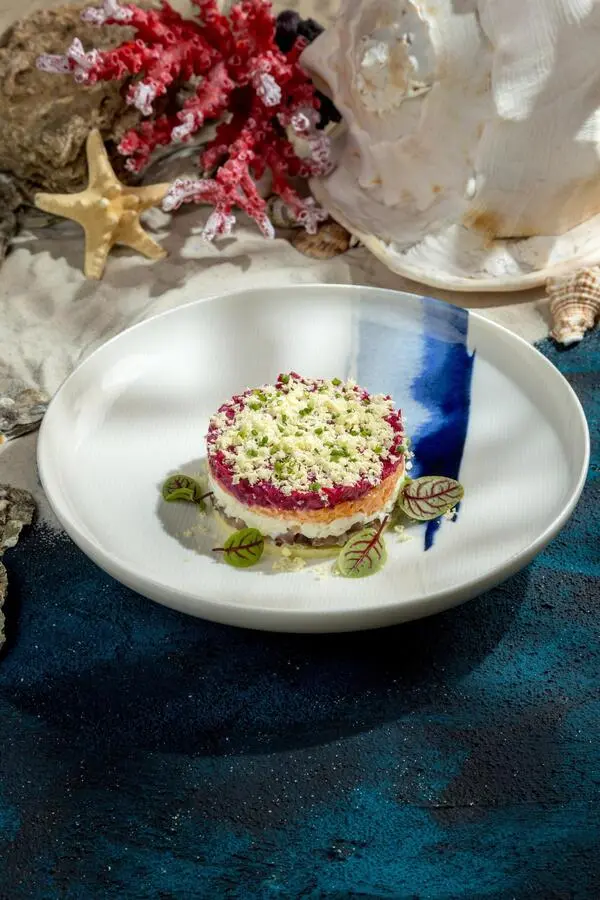 Селедка олюторская под шубой