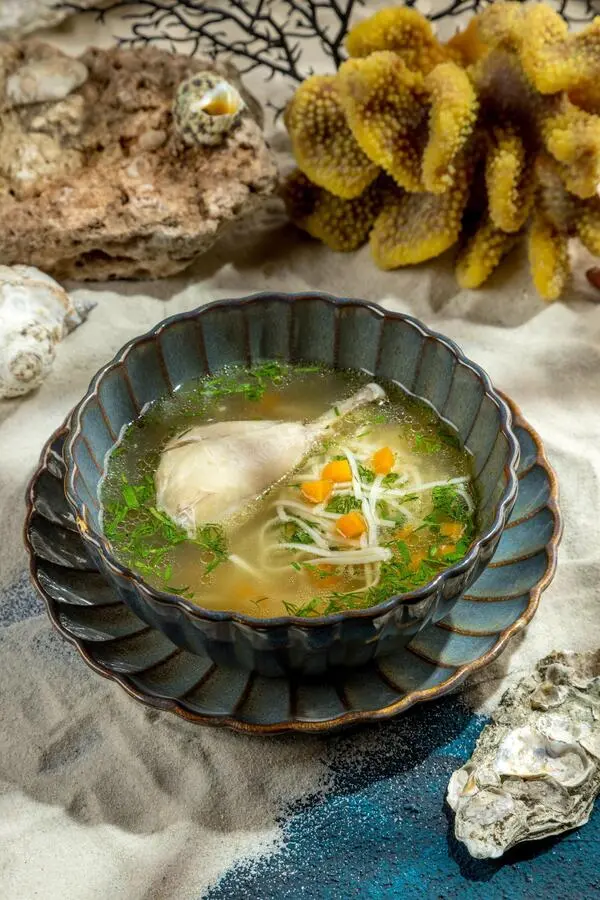 Суп куриный